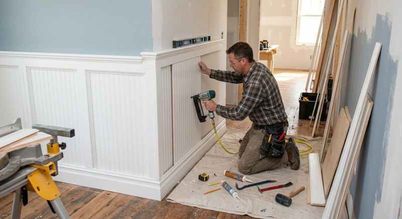 Shiplap Installation in Wilmington, NC