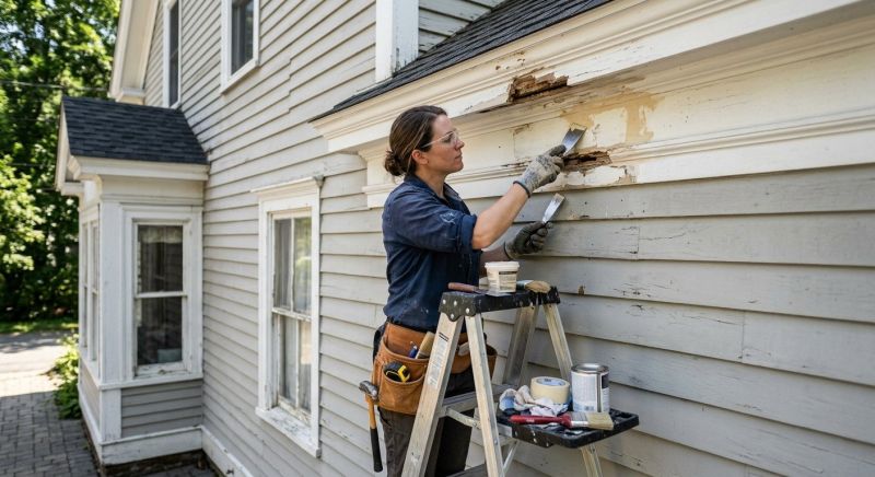 Exterior Molding Maintenance